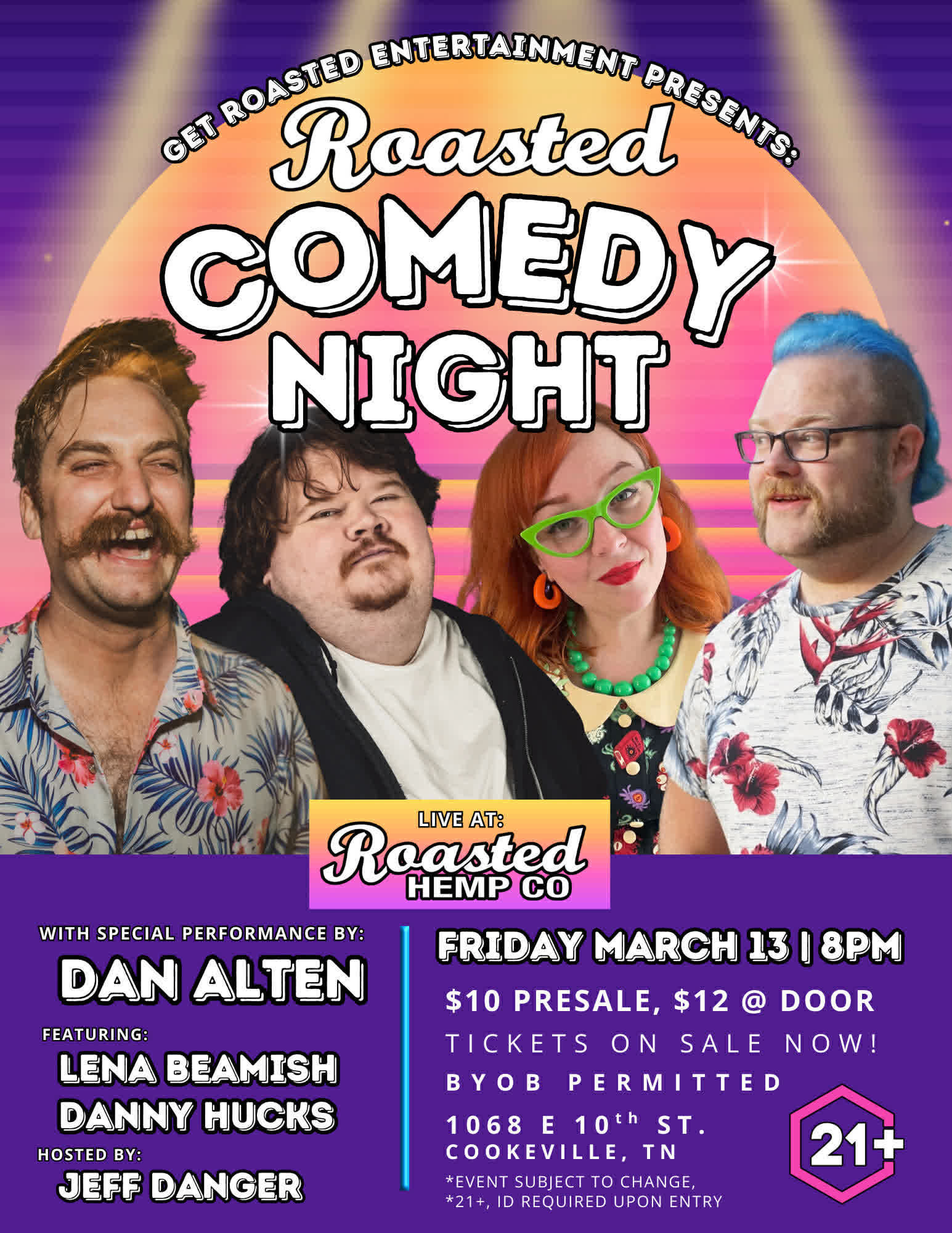 Roasted Comedy with Dan Alten