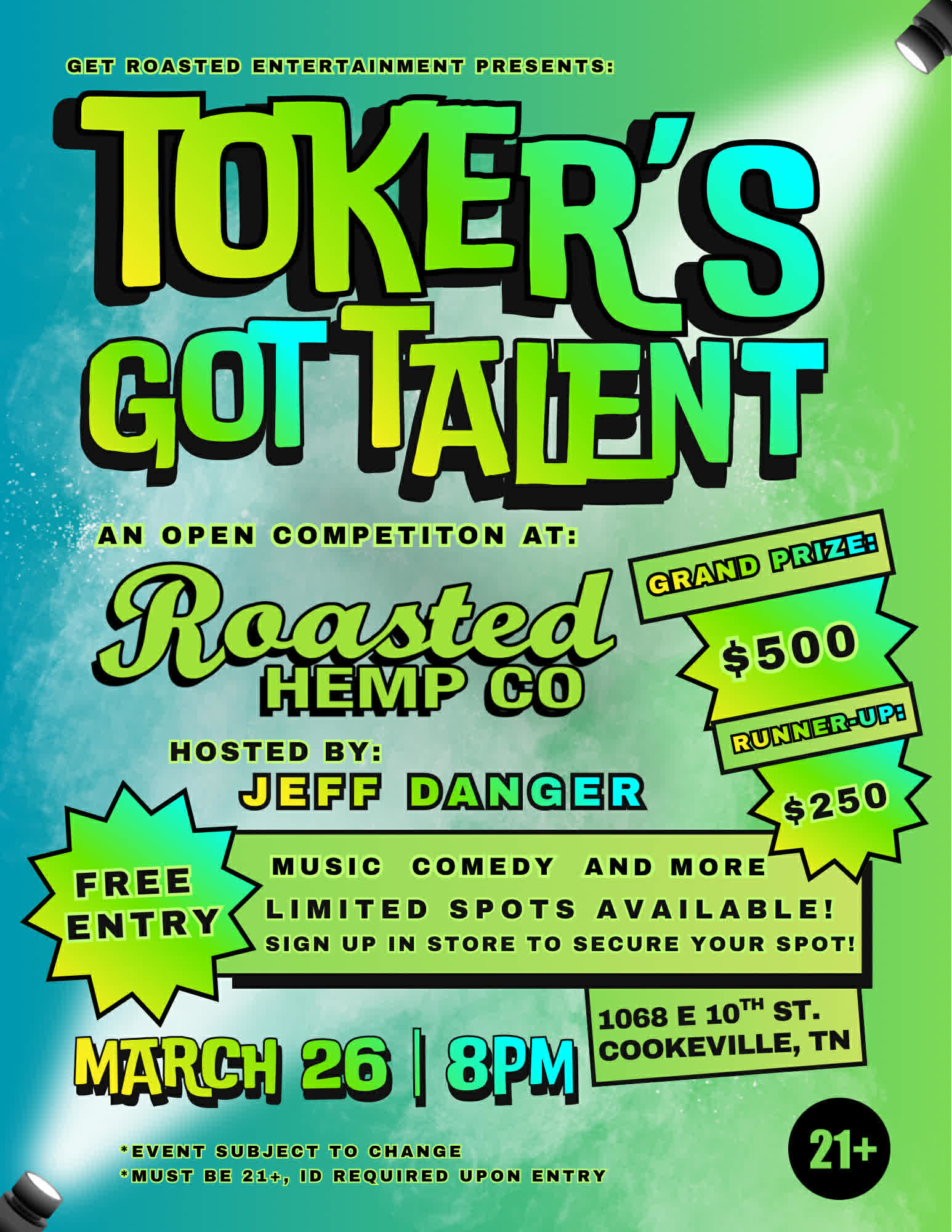 Tokers Got Talent March
